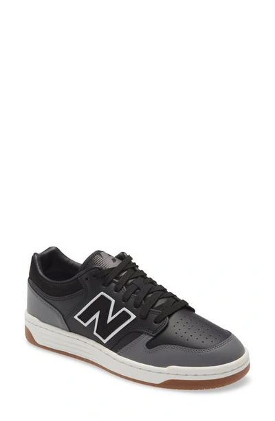 New Balance Bb480 Basketball Sneaker In Black Castlerock