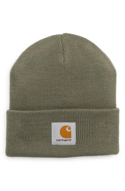 Carhartt Short Watch Hat In Thyme