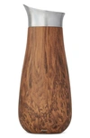 S'well Calacatta Gold Insulated Carafe In Teakwood