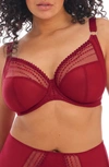 ELOMI MATILDA FULL FIGURE UNDERWIRE PLUNGE BRA,EL8900