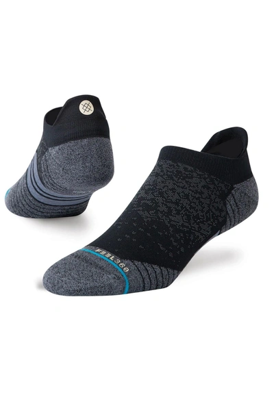 Stance Performance Run Tab Socks In Black