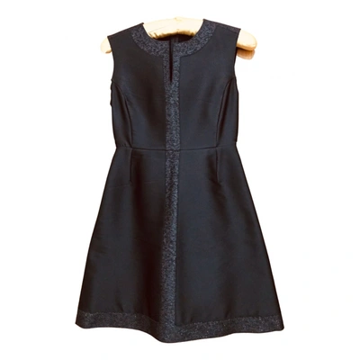 Pre-owned Longchamp Dress In Black