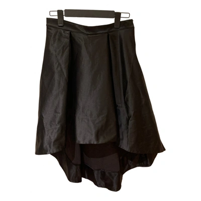 Pre-owned Dixie Mid-length Skirt In Black