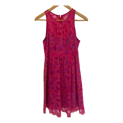 Pre-owned Nanette Lepore Dress In Pink
