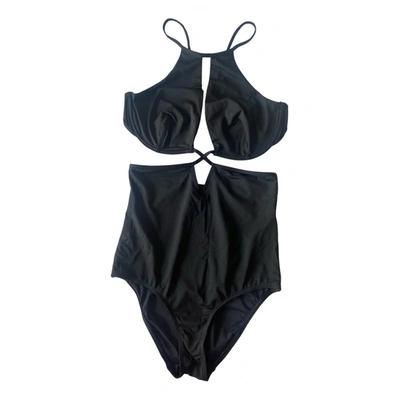 Pre-owned Ephemera One-piece Swimsuit In Black