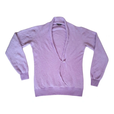 Pre-owned Mauro Grifoni Wool Jumper In Purple
