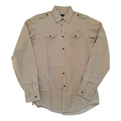 Pre-owned Dsquared2 Shirt In Beige