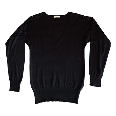 Pre-owned Chloé Wool Jumper In Black