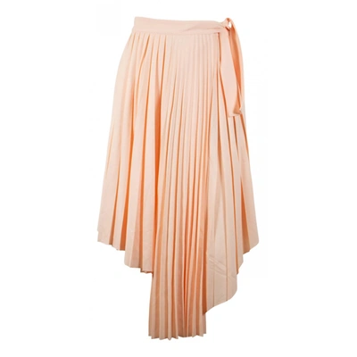 Pre-owned Maje Mid-length Skirt In Orange