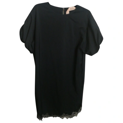 Pre-owned N°21 Wool Dress In Black