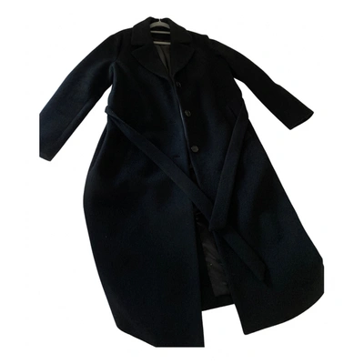 Pre-owned & Other Stories & Stories Cashmere Coat In Black