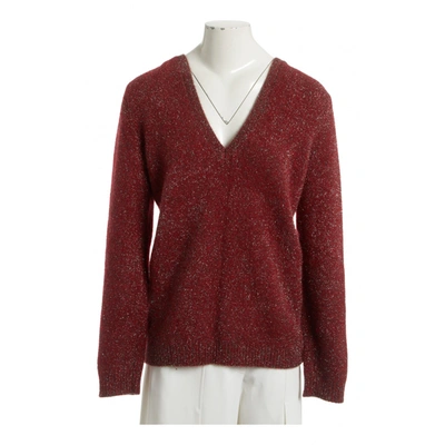 Pre-owned Balenciaga Wool Jumper In Red