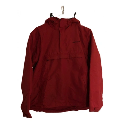 Pre-owned Carhartt Caban In Red