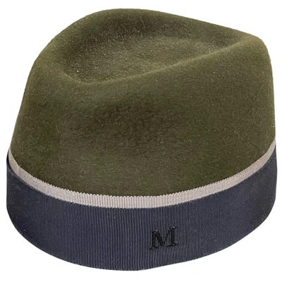 Pre-owned Maison Michel Wool Hat In Multicolour