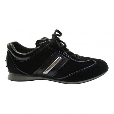 Pre-owned Tod's Trainers In Black