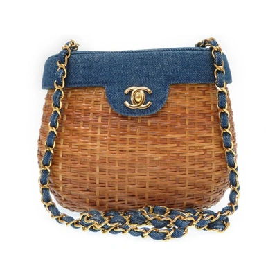 Pre-owned Chanel Handbag In Blue