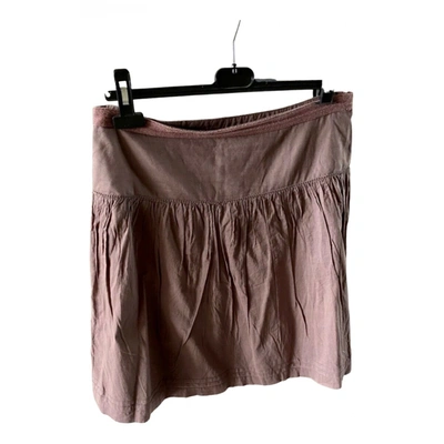 Pre-owned Zadig & Voltaire Mid-length Skirt In Brown