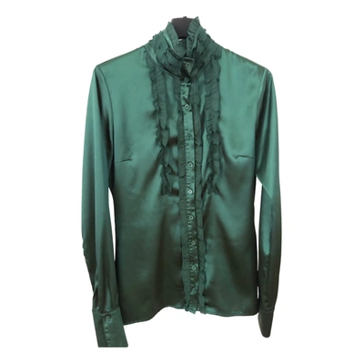 Pre-owned Denny Rose Shirt In Green