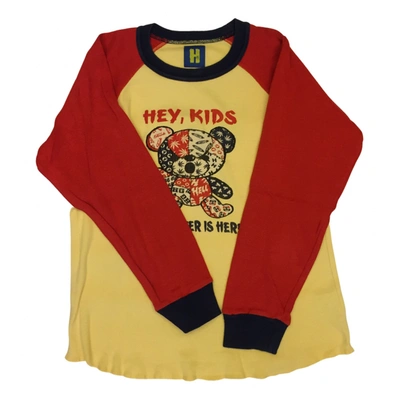 Pre-owned Hysteric Glamour T-shirt In Yellow