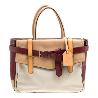 Pre-owned Reed Krakoff Leather Handbag In Multicolour