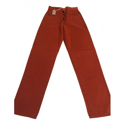 Pre-owned Mason Jeans In Red