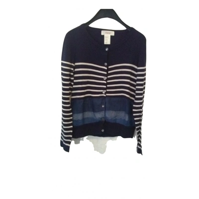 Pre-owned Jucca Cardigan In Navy