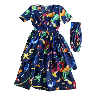 Pre-owned Guy Laroche Mid-length Dress In Multicolour