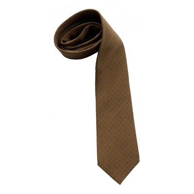 Pre-owned Ermenegildo Zegna Silk Tie In Multicolour