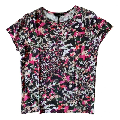 Pre-owned Isabel Marant Linen T-shirt In Multicolour