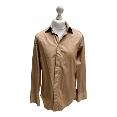 Pre-owned Kenzo Shirt In Camel
