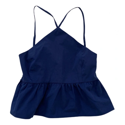 Pre-owned Ciao Lucia Camisole In Navy