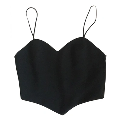 Pre-owned Moschino Camisole In Black