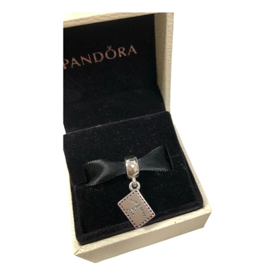 Pre-owned Pandora Silver Pendant