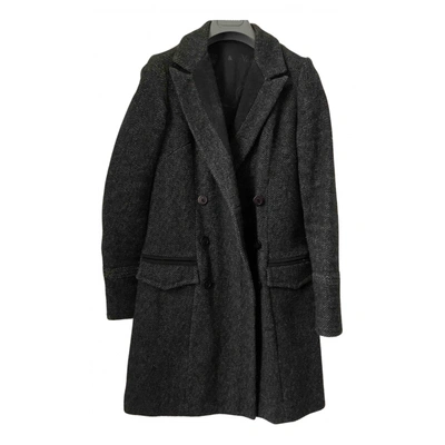 Pre-owned Zadig & Voltaire Wool Coat In Multicolour