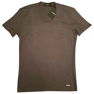 Pre-owned Costume National T-shirt In Anthracite