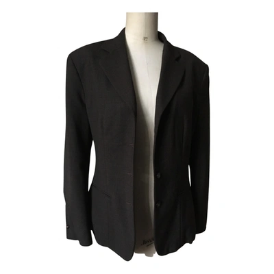 Pre-owned Cacharel Wool Blazer In Brown