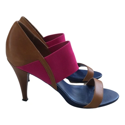 Pre-owned United Nude Leather Heels In Multicolour