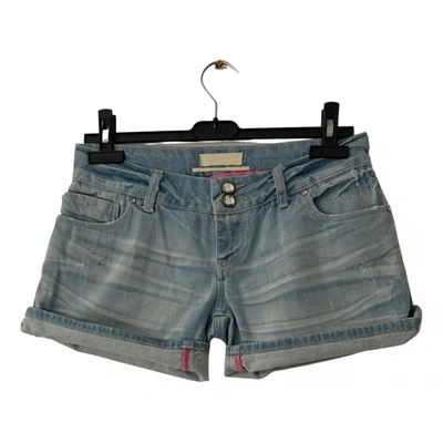 Pre-owned Fracomina Shorts In Blue