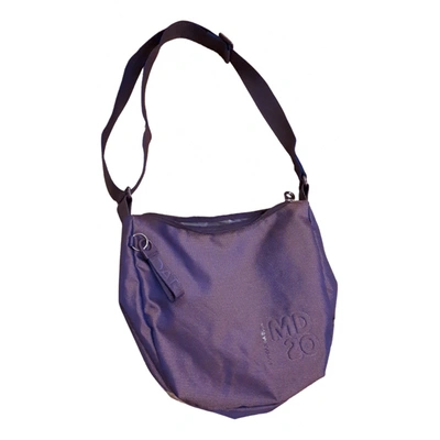 Pre-owned Mandarina Duck Cloth Crossbody Bag In Purple