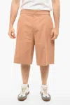 424 Knee-length Tailored Shorts In Brown