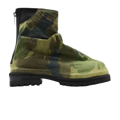 Pre-owned 424 Marathon Boot 'camouflage' | Green | Men's Size 38