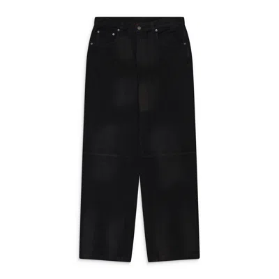424 Academy Leather Sweat Black Black