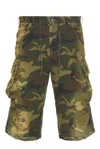 424 Cotton Camouflage Bermuda Shorts