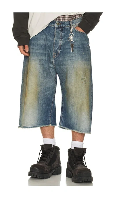 424 Big Daddy Denim Short In Blue