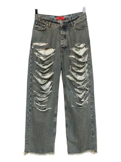 424 Big Daddy Jeans In Gray