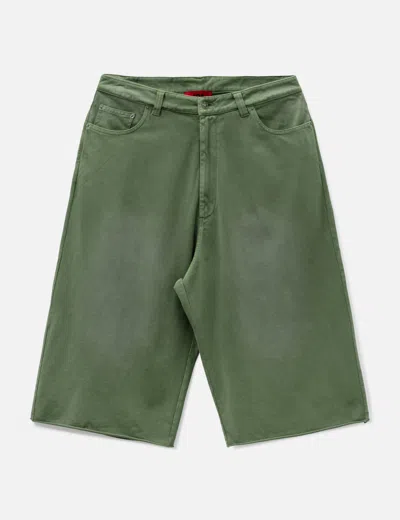 424 Big Daddy Sweatshorts In Green