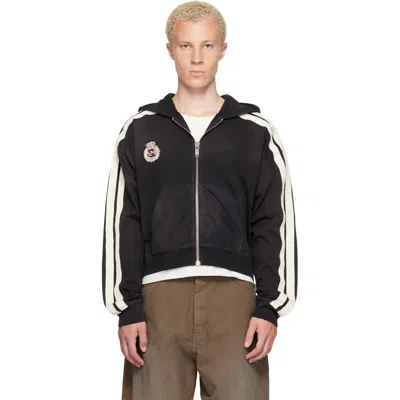 424 Black Academy Hoodie