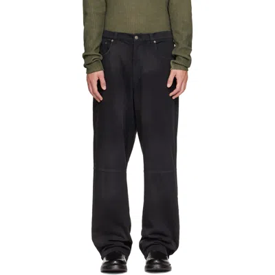 424 Black Academy Trousers