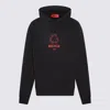 424 Black Graphic Hoodie