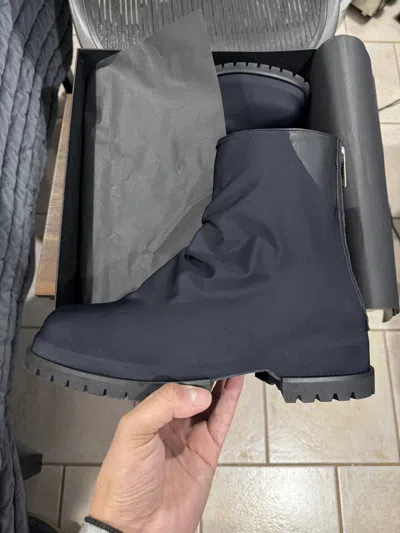 Pre-owned 424 Black Boots